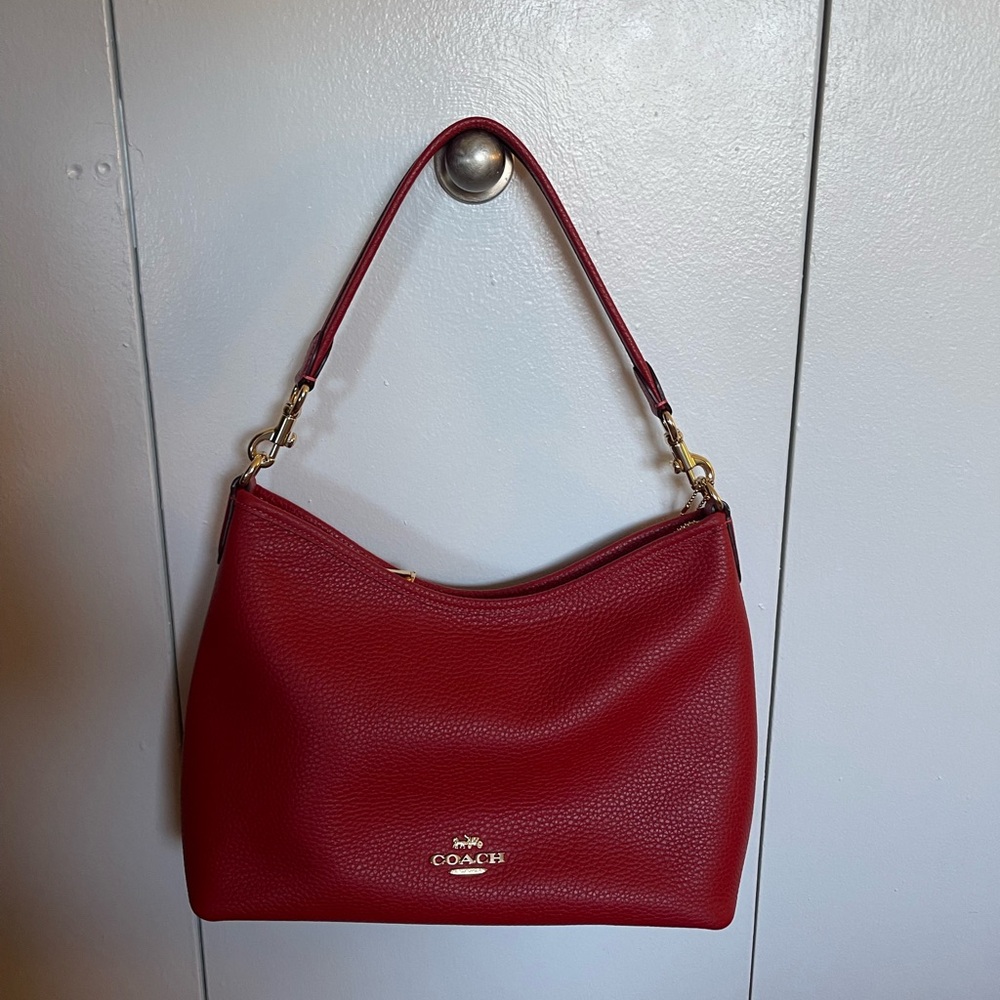 Coach Red Laurel Shoulder Bag